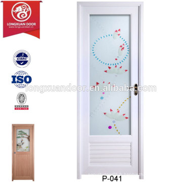 China Wholesale Cheap Custom PVC Plastic Shower Doors, White Color